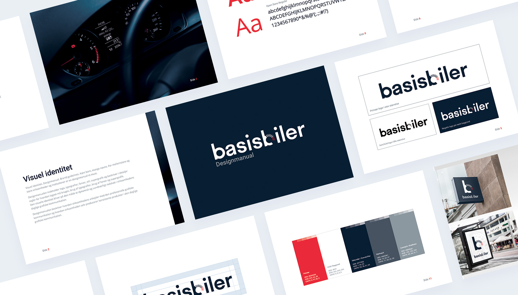 Basisbiler designmanual mockup