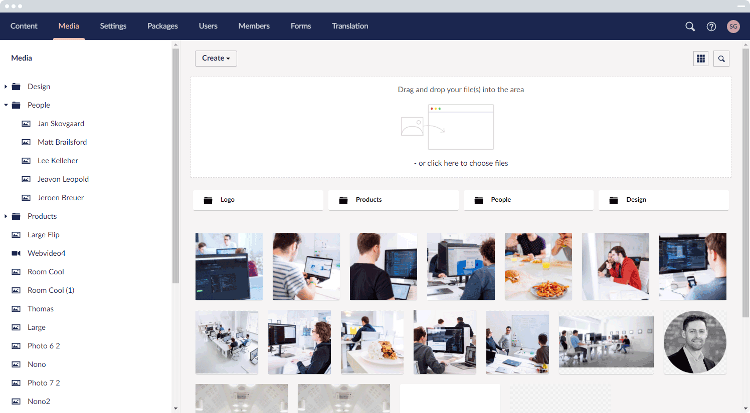 BRØLSTÆRK Umbraco screen 3