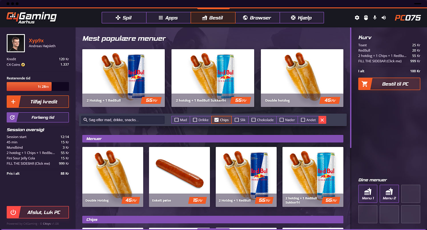 C4Gaming C4Sys screen 5